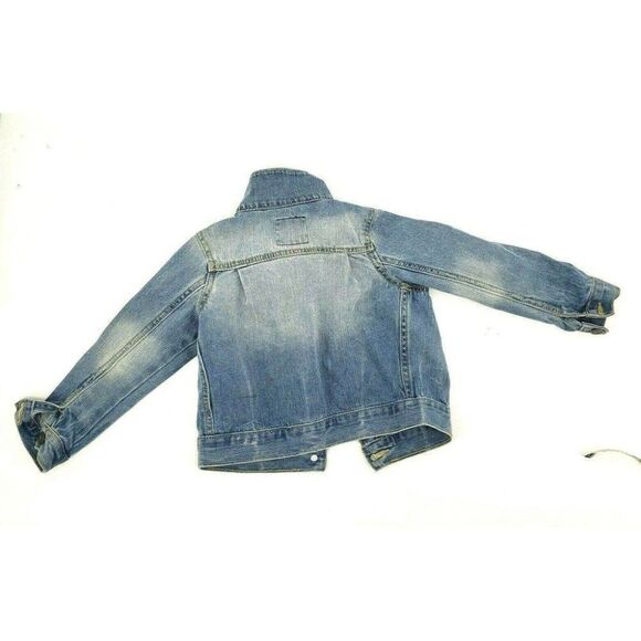 Osh Kosh B' Gosh Girls Blue Jean Jacket Light Wash - Picture 2 of 7